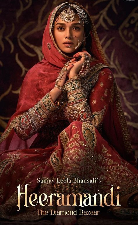 Sanjay Leela Bhansali, Bollywood Posters, Indian Star, Traditional Indian Outfits, Ensemble Cast, Just She, Photoshoot Concept, Indian Aesthetic, Bollywood Fashion