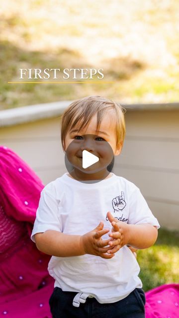 Baby First Steps Canvas, Washable Paint, Sweet Moments, Baby Tips, June 2024, One Year Old, First Week, Canvas Paper, Baby Hacks