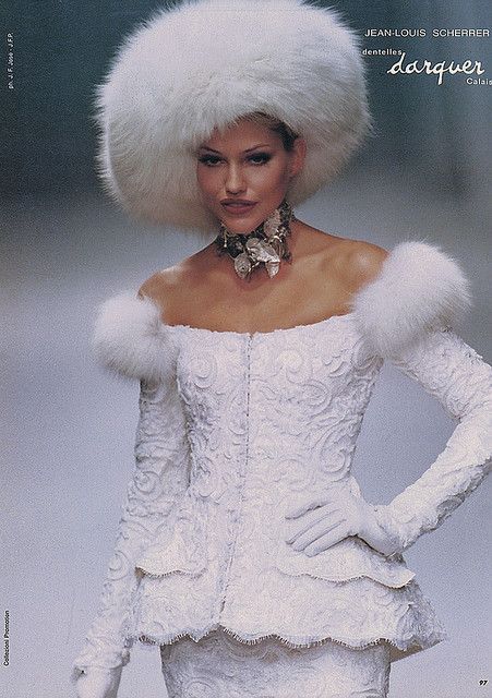 Runway Outfits, 1990s Fashion, Russian Fashion, Fur Hat, Ice Queen, Fur Fashion, Couture Collection, The Ice, Couture Fashion