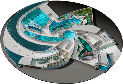 Denmark's National Aquarium Copenhagen Aquarium, 3xn Architects, Blue Planet Aquarium, Aquarium Architecture, Public Aquarium, The Blue Planet, Futuristic Building, Future Buildings, Concept Diagram