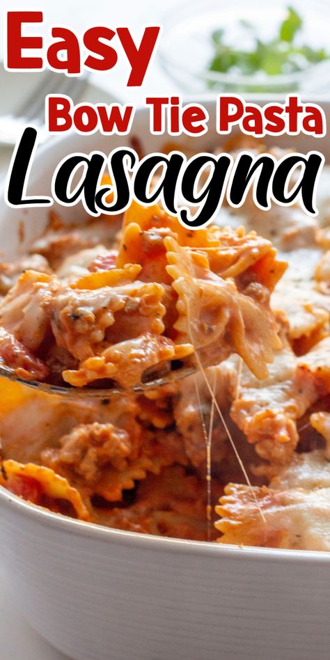 Pasta Dishes Quick And Easy, Dinner Recipes Bowtie Pasta, Bow Tie Spaghetti, Pasta Recipes Quick And Easy, Lasagna Bowtie Pasta, Bowtie Pasta Dinner Recipes, Bowtie Pasta Lasagna, Bow Tie Pasta Dinner Recipes, Spaghetti With Bow Tie Noodles