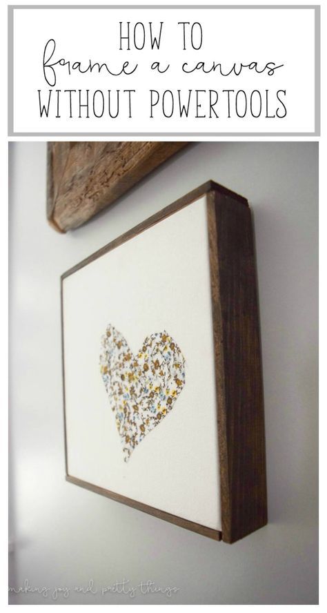 Wall Picture Collage Ideas, Framing Paintings, Wall Picture Collage, Picture Collage Ideas, Frame A Canvas, Diy Canvas Frame, Framing Art, Art Framing, Vinyl Wood