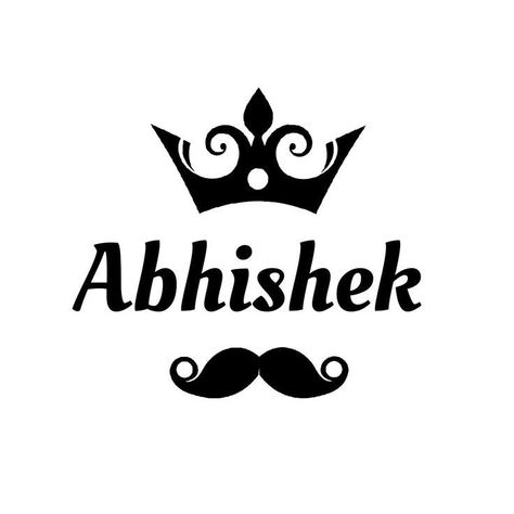 Abhi Logo, Abhishek Name Logo, Girly Skull Tattoos, Girly Skull, Blur Image Background, Brush Background, Green Screen Background Images, Stylish Name, Logo Design Art