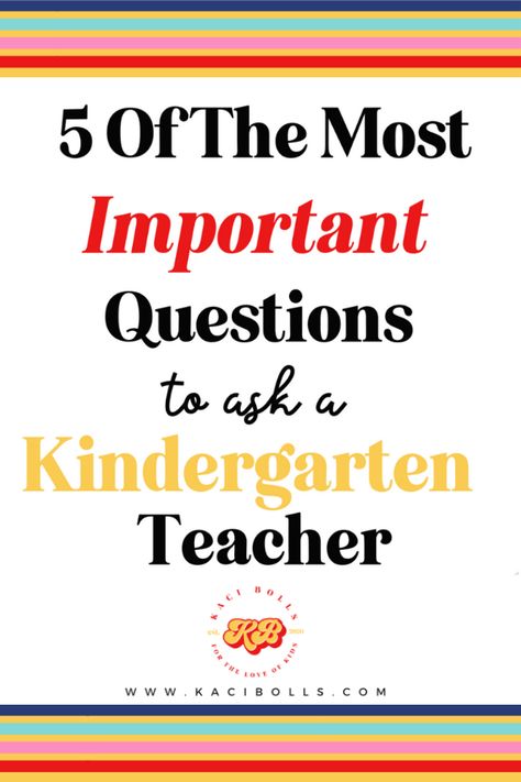 Kindergarten Checklist For Parents, Schedule For Kindergarteners, Questions To Ask Kindergarten Teacher, Tips For Kindergarten Parents, Junior Kindergarten, Getting Ready For Kindergarten, Kindergarten Orientation Ideas, Parent Teacher Conferences Kindergarten, Kindergarten Checklist