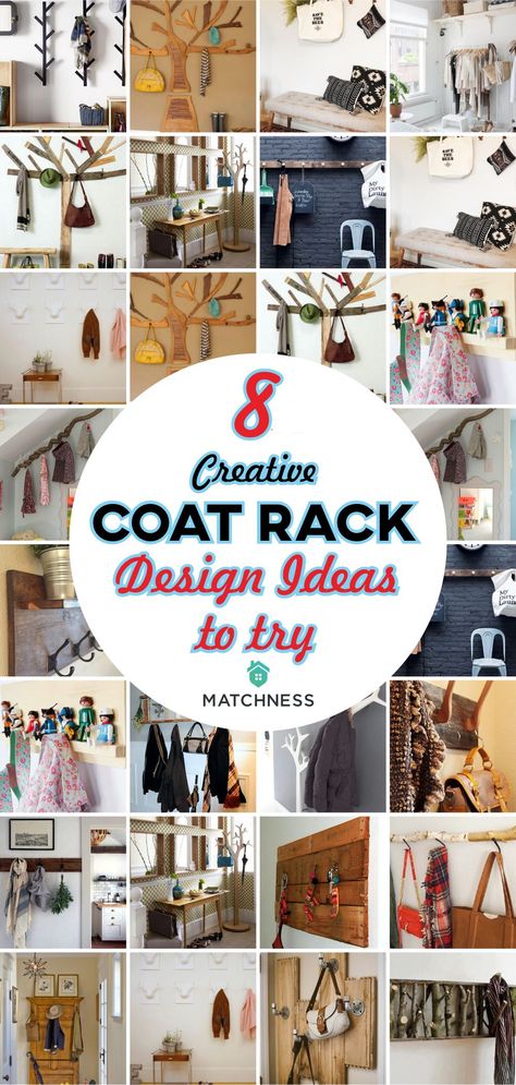 As an everyday necessary, coat must be put on a place which is easy to be reached. Then, you need to have coat hanger to save your coat and take it easily whenever you need it. Here, we have excellent coat hanger ideas that may be help you to keep your coat. #coatrack #rackdesign #furniture Back Door Coat Hanger, Wall Coat Rack Ideas, Coat Hanger Ideas Front Entry, Diy Coat Rack Wall, Coat Hook Ideas, Coat Hanger Ideas, Diy Coat Hanger, Coat Hanger Diy, Coat Rack Ideas