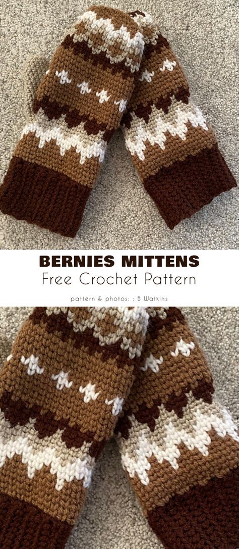 Shorts Tejidos A Crochet, Mittens Crochet, Crochet Mittens Pattern, Crochet Gloves Pattern, Knitted Mittens, Crochet Mignon, Confection Au Crochet, Crochet Gratis, Crochet Mittens