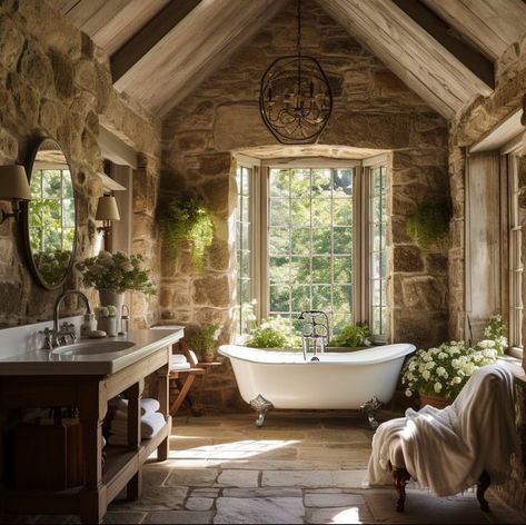 French Country Interior, Country Cottage Living, Sandberg Wallpaper, Cottage Exterior, Cottage Bathroom, Cottage Interior, Country Interior, Countryside House, Cottage Interiors