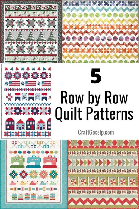 Row Robin Quilt Ideas, Christmas Row Quilts, Group Quilt Ideas, Row By Row Quilts Ideas Free Pattern, Row Quilts Ideas Free Pattern, Round Robin Quilts, Row Quilt Patterns, Quilt Borders Ideas Inspiration, Row By Row Quilts Ideas