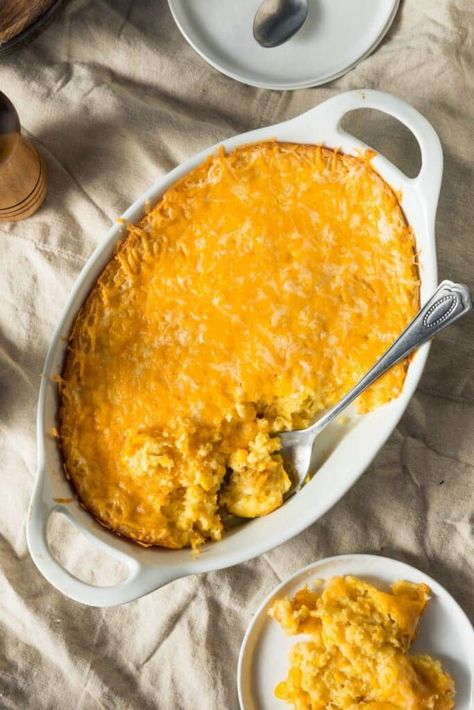 Corn Casserole Jiffy, Homemade Cream Corn, Rice Main Dishes, Recipes Corn, Easy Corn Casserole, Cream Corn Casserole, Corn Muffin, Stuffed Vegetables, Canning Sweet Corn