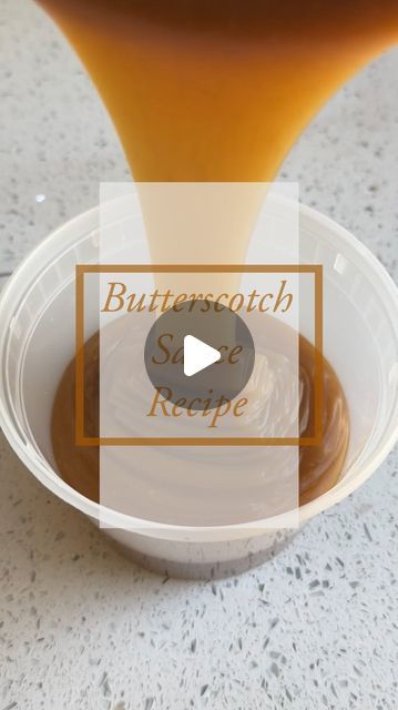 Butterscotch Ganache, Butterscotch Cake Recipe, Butterscotch Sauce Recipe, How To Make Butterscotch, Butterscotch Sauce Recipes, Butterscotch Recipes, Butter Scotch, Sweet Sauces, Butterscotch Cake