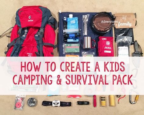 Survival Pack, Kids Camping, Wellness Mama, Survival Quotes, Survival Shelter, Survival Techniques, Fun Family Activities, Survival Food, Wilderness Survival