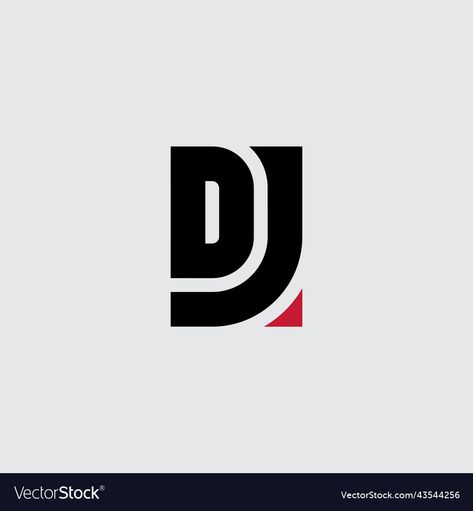 D And J Logo, Jd Initials, D J Logo, Logo Dj, J Monogram, Digital Logo, Dj Logo, Logo Design Video, Typography Poster Design