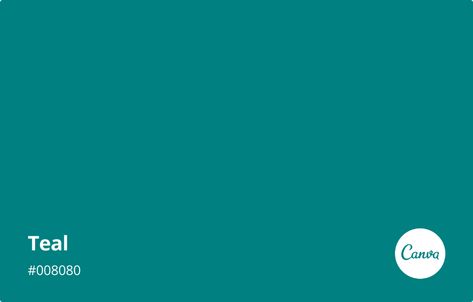 Teal Meaning, Combinations and Hex Code - Canva Colors Teal Color Code, Teal Color Palette, Blue Winged Teal, Teal Bird, Old English Words, Teal Butterfly, Teal Blue Color, Hex Codes, Color Meanings