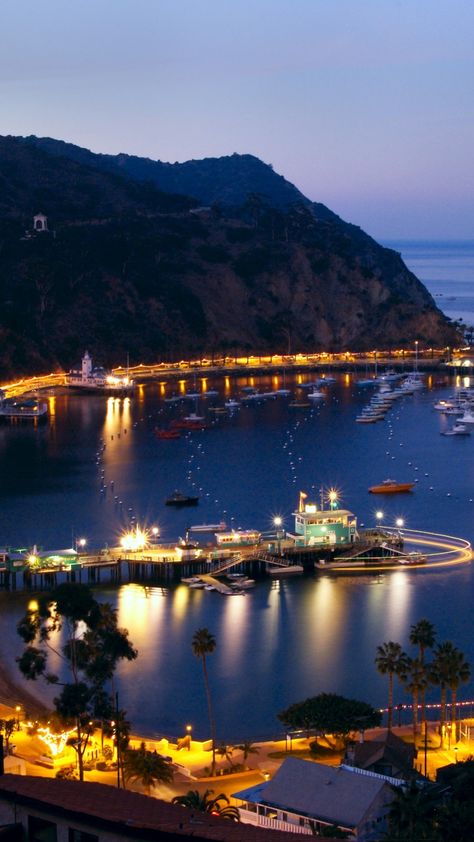 Mountains Night, Catalina Island California, Views Nature, Vacation List, Santa Catalina Island, Island Wallpaper, Vision Board Manifestation, Santa Catalina, Catalina Island