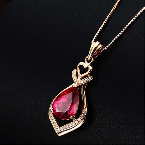 Ruby Pendant Design, Ruby Locket, Latest Earrings Design, Ruby Jewellery, Red Topaz, White Pearl Jewelry, Necklace Ruby, Ruby Necklace Pendant, New Gold Jewellery Designs