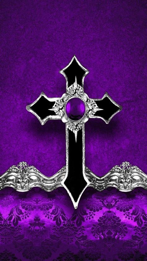 Pin by Nadia Montigny on dessins | Purple wallpaper, Cross wallpaper, Gothic wallpaper Purple Cross Wallpaper, Wallpaper Cross, Wallpaper Gothic, Cross Photo, Cross Coloring Page, Cross Background, Cross Drawing, Cross Pictures, Purple Cross