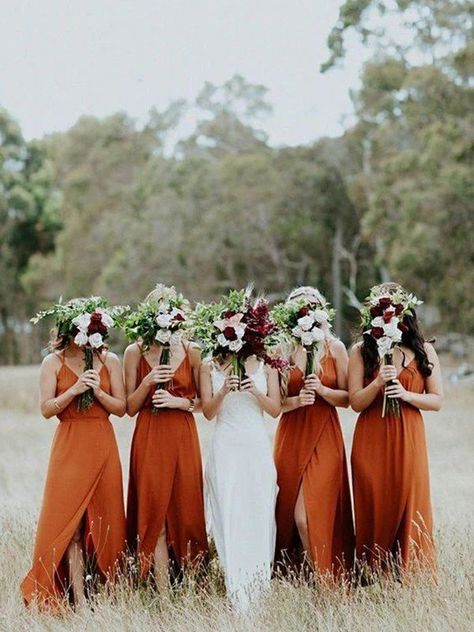 Theme Board, Orange Bridesmaid, Colour Themes, Orange Bridesmaid Dresses, Dress Cheap, Wedding Colour, Dress Colors, November Wedding, Photography Help