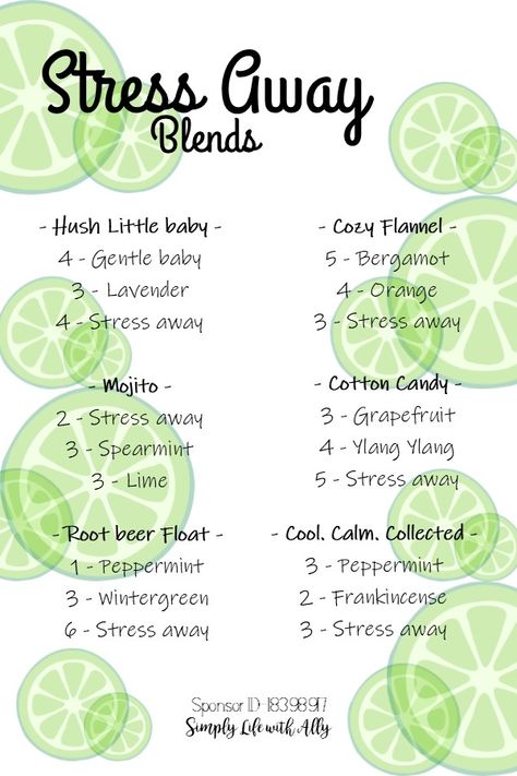 Stress Away diffusing blends - Essential oils Young living Stressaway Essential Oil Diffuser Blend, May Diffuser Blends Young Living, Young Living Essential Oils Recipes Diffuser, Young Living Diffuser Recipes, Young Living Essential Oil Diffuser, Diffuser Blends Young Living, Essential Oils Blends, Essential Oils Young Living, Young Living Oils Recipes