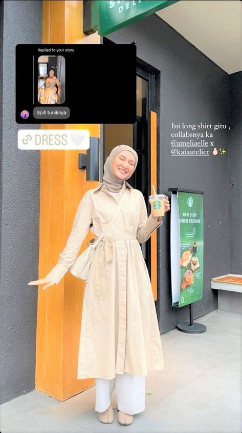 #ootdhijab #hijabkekinian #hijabpopuler #dress #hijabindo #hijabgemoy #hijabunyu #ootdspecta #tutorialpashima #hijabcantik #ootdcantik #kulot #jeans #denim #blouse #tunik #pants #ootd #outfit #skirt #gamis Model Celana Kulot, Tunik Hijab Style, Lebaran Outfit, Mix And Match Outfits Hijab, Outfit Ngampus, Ootd Hijab Style, Kulot Jeans, Insta Outfits, Muslim Outfits Casual