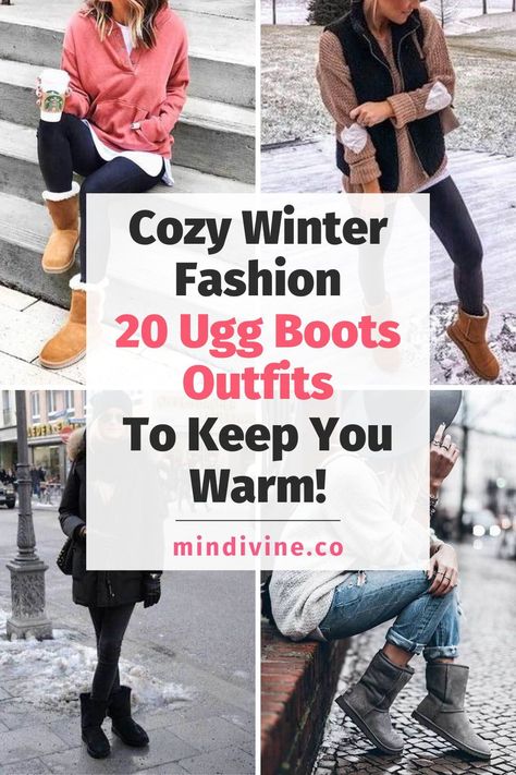 Best Ugg Boots, Ugg Brown Boots, Ugg Boot Outfits Winter, Tall Ugg Boots Outfit Winter, Casual Winter Outfits With Uggs, Chestnut Uggs Outfit Winter, Ugh Winter Outfits, Winter Ugg Boots Outfit, Ugg Outfit Ideas Winter Casual