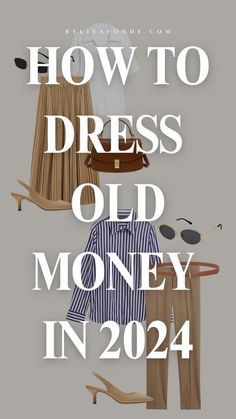 50 Year Old Outfit Ideas, Dress To Look Rich, Dress Rich Classy, How To Dress Old Money Aesthetic, How To Dress Old Money, Old Money Looks Woman, Old Money Shoes Woman, Old Money Outfits Dress To Impress, How To Dress Like Old Money