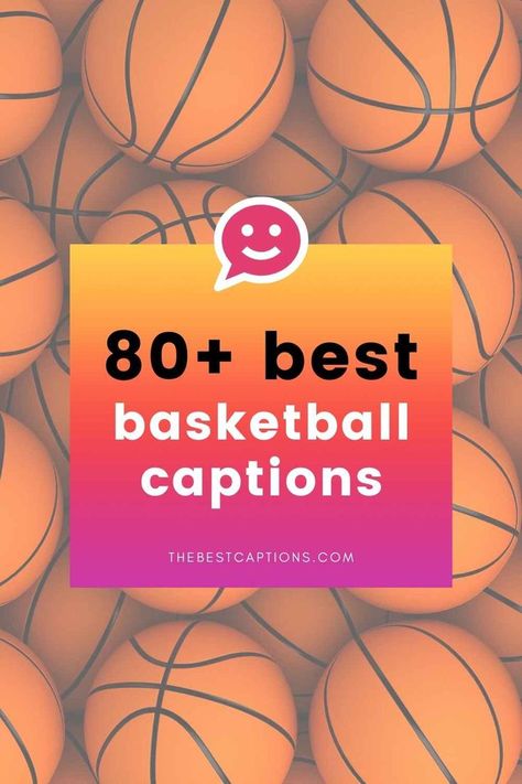 Crazy about #basketball? Whether you’re playing in a high school basketball match or watching an NBA game, these basketball captions will get all the double taps! Basketball Game Captions Instagram, Basketball Ig Captions, Basketball Slogans For Posters, Captions For Basketball Pictures, Basketball Signs For Games Funny, Basketball Themes For Games, Sports Captions Instagram Basketball, Funny Basketball Posters, Basketball Captions Instagram