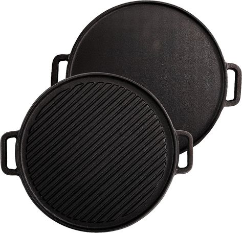 Lodge Cast Iron Skillet, Making Grilled Cheese, Crispy Pizza, Cast Iron Griddle, Fish And Chicken, Grill Plate, Open Fire, Electric Stove, Gas Range