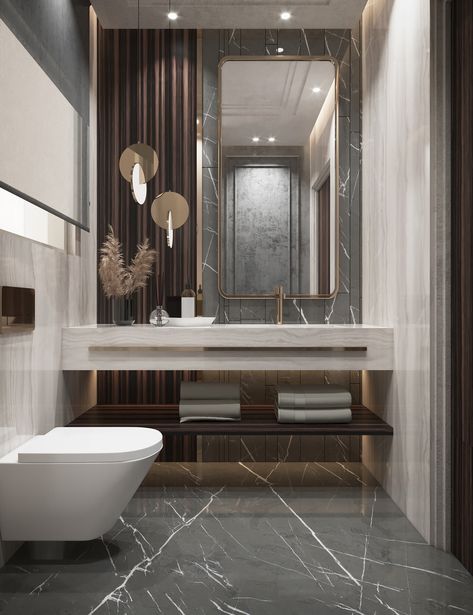 Neoclassic Design :: Behance Bathroom Modern Classic Design, Classical Toilet Design, Powder Washroom Design, Classical Bathroom Design, Hotel Toilet Design, Neoclassical Bathroom Design, Elegant Bathroom Luxury Modern, Luxury Toilet Design, New Classic Bathroom