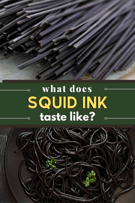 However, for someone who is new to such culinary tradition, the obvious question to ask is – what does squid ink taste like? And is it safe? Squid Ink Noodles Recipe, Sauce For Squid Ink Pasta, Squid Ink Recipes, Black Squid Ink Pasta Recipe, Squid Ink Pasta Recipe Sauces, Squid Ink Pasta Dishes, Squid Ink Pasta Recipe, Squid Pasta, Squid Ink Spaghetti