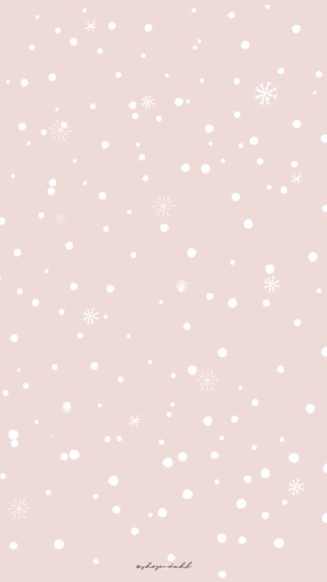 Pink Snowy Background, Simple Winter Phone Wallpaper, Cute Winter Phone Backgrounds, Pink Christmas Slideshow Background, Snowflake Phone Wallpaper, Pink Snow Wallpaper, Simple Snowflake Wallpaper, White Christmas Wallpaper Aesthetic, Snowflake Wallpaper Aesthetic