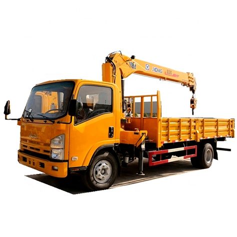 ISUZU 700P 6ton to 8ton truck crane Truck Mounted Crane, Fuel Truck, Truck Cranes, Garbage Truck, Hydraulic Systems, Flat Roof, Tow Truck, Cummins, Fuel