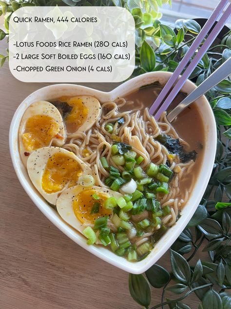 Microwave Only Meals, Calorie Deficit Meal Ideas Easy, Low Cal Ramen Recipes, Low Cal Sushi Bowl, Low Calorie Chinese Food, Low Cal Japanese Food, Aesthetic High Protein Meals, Low Cal Noodle Recipes, Low Cal Korean Recipes