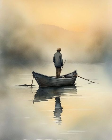 Comment "Fisherman" to get link to buy this Wallpaper. Or Buy this art from my buymeacoffee page.. A fisherman in the middle of the Sea 🌊.. A Digital painting of a fisherman standing in the middle of the silent sea in his small boat.. 👉Follow for more Such beautiful wallpapers #seaartist #artwork #digitalart #trendingart #artistoninstagram [fisherman art, Artwork, Digital Art, Digital Paintings ] Sea Digital Painting, The Silent Sea, Fisherman Art, Fisherman Boat, Boat Drawing, Trending Art, Boat Painting, Digital Paintings, Fish Man