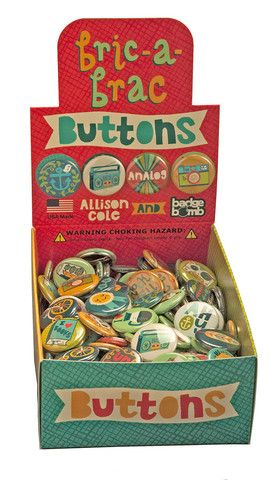 Artist Merchandise Ideas, Button Display Ideas, Button Badge Display, Button Pin Packaging, Button Badge Design Ideas, Pin Badge Backing Card, Button Packaging, Button Badge Design, Button Badge Packaging