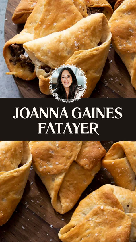 Joanna Gaines Fatayer – A Savory Middle Eastern Delight Joanna Gaines Fatayer Recipe, Fatayer Recipe Joanna Gaines, Cheese Fatayer Recipe, Lebanese Fatayer Recipe, Fatayer Dough, Hand Pies Recipes, Fatayer Recipe, Lebanese Meat Pies, Johanna Gaines