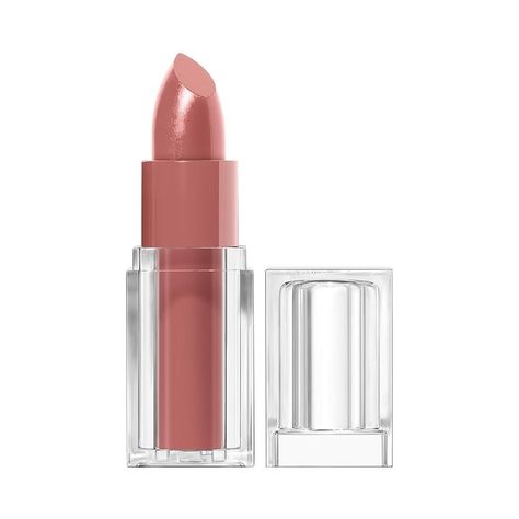 Amazon.com : COVERGIRL Clean Lip Color, Crema, Satin Finish, 24-Hour Wear, Squalane, Avocado & Aloe, Carmine-Free, Non-Drying, 0.12oz : Beauty & Personal Care Cover Girl Lipstick, Snow Blanket, Lip Color Lipstick, Red Pigment, Event Makeup, Fun Makeup, Leaping Bunny, Color Lipstick, Maple Glaze