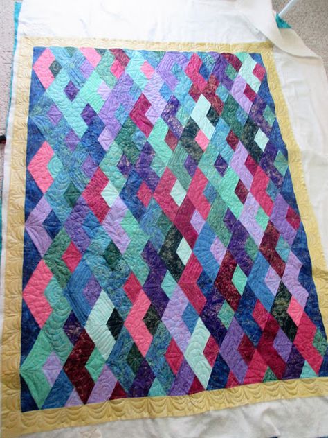 Boomerang Quilt, Diamond Quilts, Strip Quilts, Flying Geese, Custom Quilts, Diamond Quilt, Beautiful Quilts, Quilting Projects, I Decided