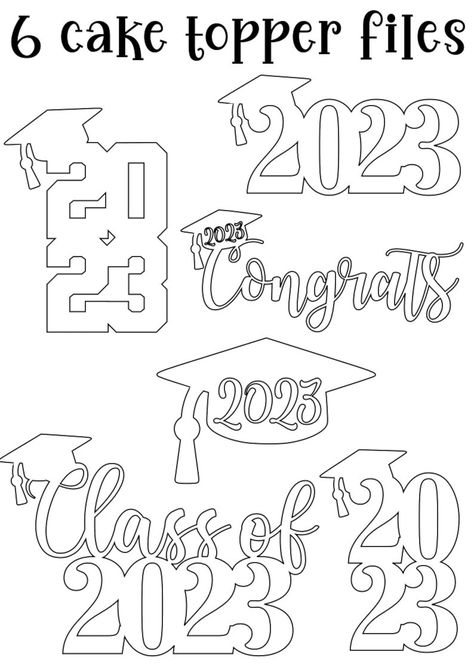 Graduation SVG Bundle 40 Designs Class of 2023 SVG Digital - Etsy Philippines Graduation Gifts For Parents, Elementary Graduation Gifts, Anniversary Gift Ideas For Him Boyfriend, Class Of 2023 Svg, Elementary Graduation, Diy Cake Topper Birthday, Graduation Cake Topper, Diy Graduation Gifts, Graduation Party Diy