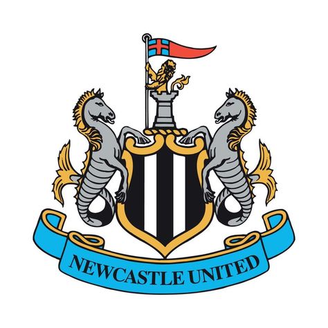 Newcastle United logo on transparent background Newcastle United Logo, Logo Redesign, Newcastle United, Newcastle