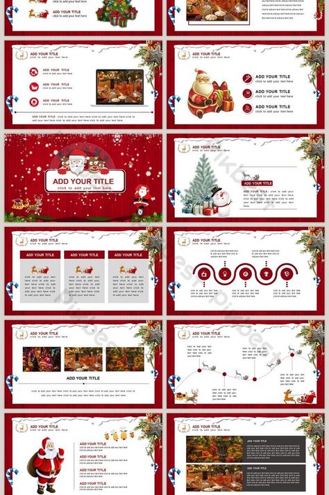 red christmas business ppt template Hampers Natal Idea, Email Banner, Christmas Powerpoint, Hampers Natal, Christmas Presentation, Teaching Adjectives, Ppt Ideas, Christmas Powerpoint Template, Best Presentation Templates