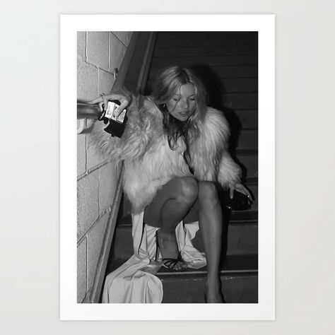 Kate Moss Smoker Vintage Art Print Art Print 1990 Style, Estilo Ivy, Rockstar Aesthetic, Shotting Photo, Brooklyn Baby, I'm With The Band, Model Aesthetic, Zooey Deschanel, Disco Party