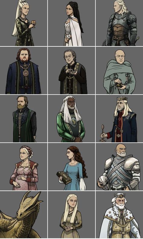 Asoiaf Character Art, Medieval Noble, Game Of Thrones Illustrations, Arte Game, Narnia 3, Game Of Thrones Artwork, Got Dragons, Targaryen Art, Asoiaf Art