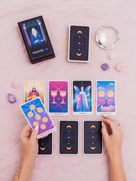 Moonly App Tarot Cards for Beginners 79 Deck Oracle Cards| Tarot Cards Set| Tarot Decks Unique| Oracle Tarot Cards| Your Guide to Uncover The Mysteries of Fate Tarot Cards Set, Unique Tarot Cards, Reading Cards, Rider Waite Deck, Tarot Cards For Beginners, Card Gifts, Cards Deck, Oracle Tarot, Rider Waite