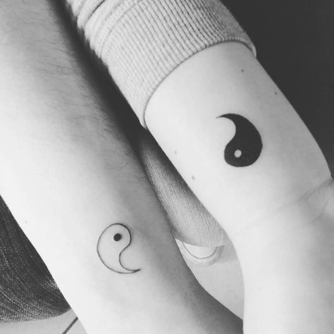 Tattoo Guys, Jing Y Jang, Jin Yang, Ying Yang Tattoo, Jin Jang, Парные Тату, Ying Yang, Couple Tattoos, Yin Yang