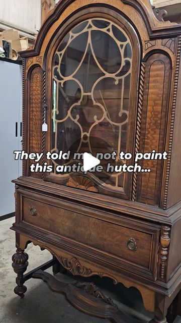 Update Antique Furniture, Painted China Cabinets Ideas, How To Strip Furniture, Paint Washed Furniture, Repurpose China Cabinet Ideas, Wood Furniture Restoration, Blackwashing Furniture, How To Refurbish Wood Furniture, Paint That Looks Like Wood