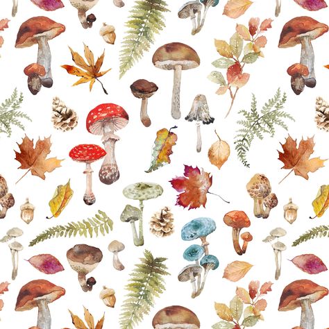 Vintage mushroom decor