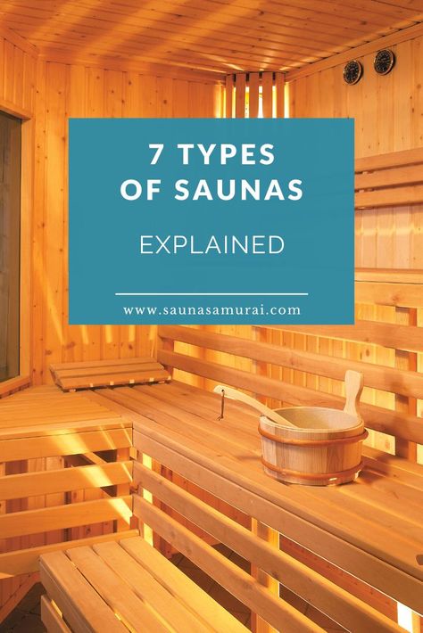 7 Different Types of Saunas Explained Outdoor Steam Room Ideas, Infrared Sauna Vs Traditional Sauna, Nordic Sauna Design, Sauna Home Ideas, Indoor Sauna Room Ideas, At Home Sauna Room, Sauna Layout Plan, Two Person Sauna, Sauna Bathroom Ideas Small Spaces