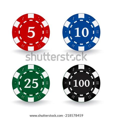 Classic Poker Chips Vector. Colored Poker Game Chips Isolated On White Background. Illustration. vector illustration © pikepicture (#8329356) | Stockfresh Poker Chips Drawing, Vegas Cookies, Bride And Groom Silhouette, Cooler Ideas, Chip Clips, Poker Game, Poker Chip, House Deco, Poker Night