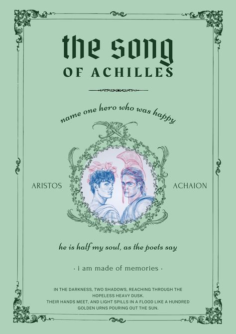 Greek Mythology Poster Aesthetic, Books Aesthetic Poster, Book Aesthetic Poster, Achilles And Patroclus Wallpaper, Greek Mythology Wallpaper Aesthetic, The Song Of Achilles Poster, Song Of Achilles Poster, Book Lockscreen Aesthetic, Greek Mythology Posters