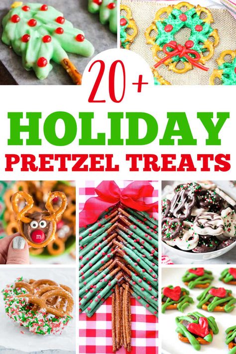 Christmas Candy Using Pretzels, Pretzel Snacks For Christmas, Easy Christmas Treats Pretzels, Easy Christmas Pretzel Treats, Mini Pretzel Christmas Treats, Xmas Pretzel Treats, Christmas Dessert Pretzel, Holiday Pretzel Bites, Dipped Pretzels Christmas